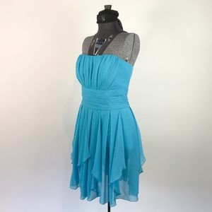 DAVID'S BRIDAL Strapless Women's DRESS Size 14